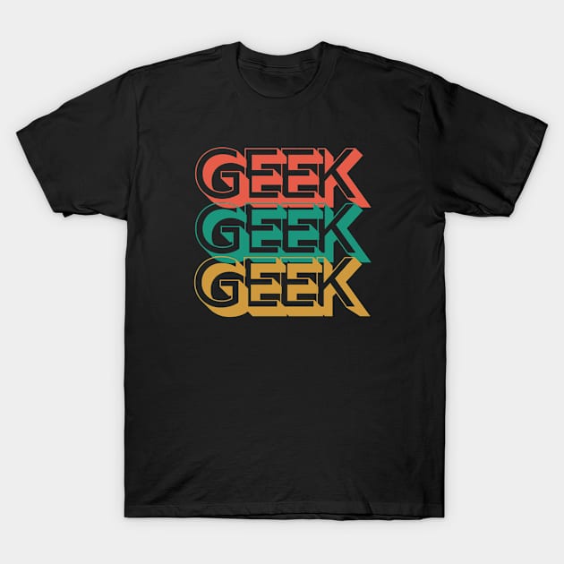 Retro Geek T-Shirt by Rev Store